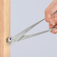 Knipex Kraftmonierzange Länge 300 mm glanz verzinkt