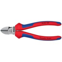 Knipex Seitenschneider Länge 160 mm Kopf poliert Comfort-Griff max. 2 mm