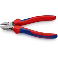 Knipex Seitenschneider Länge 160 mm Kopf poliert Comfort-Griff max. 2 mm