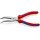 Knipex Flachrundzange Länge 200 mm poliert 40° gewinkelt Comfort-Griff