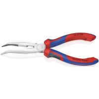 Knipex Flachrundzange Länge 200 mm verchromt 40°...