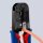 Knipex Crimpzange für Westernstecker Länge 190 mm
