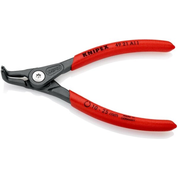 Knipex Außensicherungsringzange A 11 für Wellen Ø 10 - 25 mm Länge 130 mm