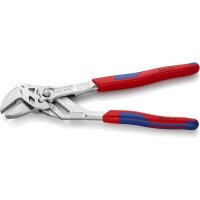 Knipex Zangenschlüssel Länge 250 mm Spannweite 52 mm verchromt Mehrkomponenten-Hüllen