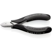 Knipex Elektronik-Seitenschneider Länge 115 mm Form...