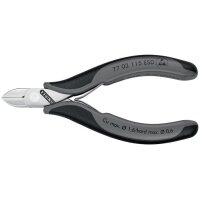 Knipex Elektronik-Seitenschneider Länge 115 mm Form 0 Facette ja, klein spiegelpoliert