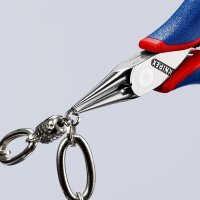 Knipex Elektronik-Greifzange Gesamtlänge 115 mm rundspitze Backen Form 3 Mehrkomponenten-Hüllen