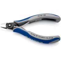 Knipex Präzisions-Elektronik-Seitenschneider Länge 125 mm Form 4 Facette nein poliert