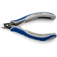 Knipex Präzisions-Elektronik-Seitenschneider Länge 120 mm Form 2 Facette nein poliert