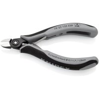 Knipex Präzisions-Elektronik-Seitenschneider Länge 125 mm Form 2 Facette nein poliert