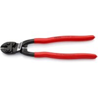 Knipex Kompaktbolzenschneider CoBolt® Länge 250 mm Kunststoffüberzug gerade 4,2 mm mit Aussparung weich mittel 6 mm hart 4,3 mm