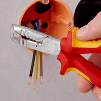 Knipex Abmantelungszange Länge 165 mm verchromt...