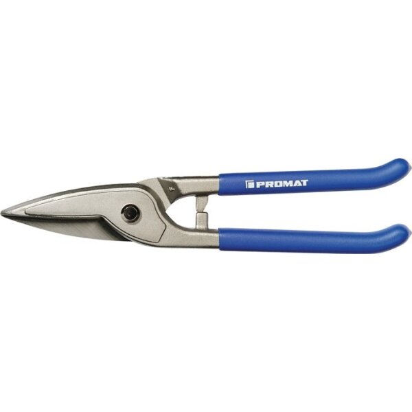 Promat Blechschere Berliner Form rechts Stahl max. 0,78 mm Edelstahl max. 0,45 mm