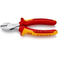 Knipex Kompaktseitenschneider X-Cut® Länge 160 mm VDE Mehrkomponenten-Hüllen