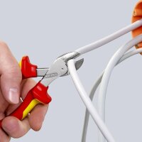Knipex Kompaktseitenschneider X-Cut® Länge 160 mm VDE Mehrkomponenten-Hüllen