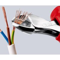 Knipex Kompaktseitenschneider X-Cut® Länge 160 mm VDE Mehrkomponenten-Hüllen