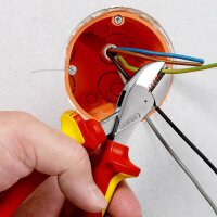 Knipex Kompaktseitenschneider X-Cut® Länge 160 mm VDE Mehrkomponenten-Hüllen