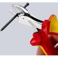 Knipex Kompaktseitenschneider X-Cut® Länge 160 mm VDE Mehrkomponenten-Hüllen