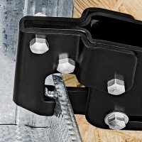 Knipex Profilverbundzange Länge 250 mm max. 1,2 (2 x 0,6) mm Mehrkomponenten-Hüllen