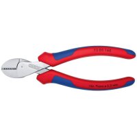 Knipex Kompaktseitenschneider X-Cut® Länge 160 mm Kopf verchromt Mehrkomponenten-Hüllen