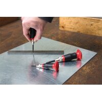 Rennsteig Automatikkörner Länge 130 mm Schaftquerschnitt 17 mm 180 - 250 N mit Handschutz