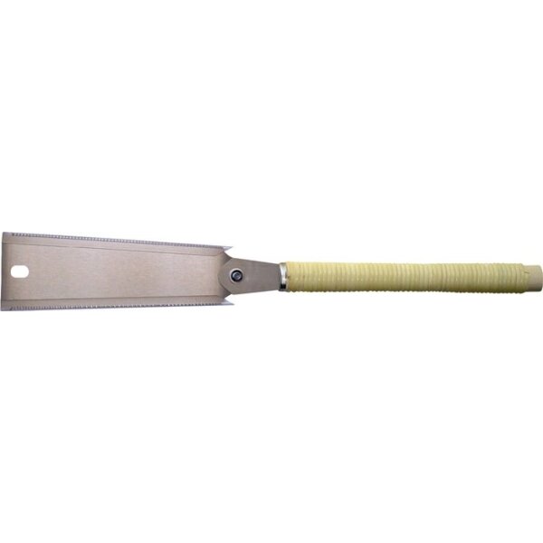 Augusta Japansäge/Feinzugsäge Ryoba Blattlänge 250 mm Gesamtlänge 600 mm Bastgriff