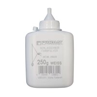 Promat Schlagschnurkreide 250 g weiß Kunststoffflasche
