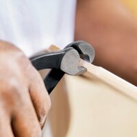 Knipex Fliesenlochzange 200 mm Spezial-Werkzeugstahl Griff geschmiedet, ölgehärtet