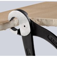 Knipex Fliesenlochzange 200 mm Spezial-Werkzeugstahl Griff geschmiedet, ölgehärtet