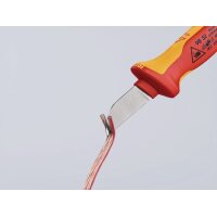 Knipex Kabelmesser Länge 190 mm Klingenlänge 50 mm VDE67 g Mehrkomponentengriff