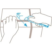 Martor Sicherheitsmesser SECUPRO 625 Länge 154 mm Breite 22 mm Höhe 59 mm Schnitttiefe 21 mm