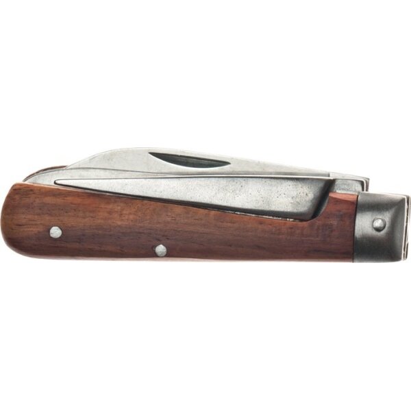 Wüsthof Kabelmesser Länge 160 mm Klingenlänge 70 mm 2-teilig, klappbar Holz