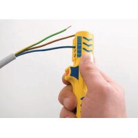 Jokari Abmantelungswerkzeug Secura No. 15 Gesamtlänge 124 mm Arbeitsbereich Ø 8 - 13 mm 0,2 - 4 (Litze) mm²