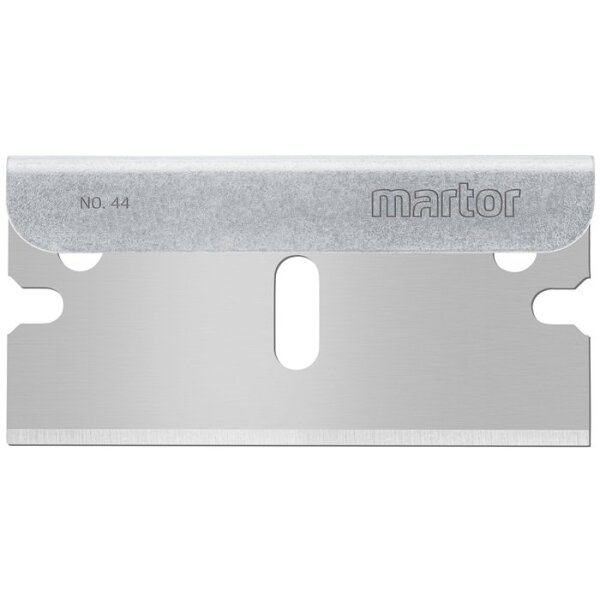 Martor Bügelklinge Nr. 44 Länge 39 mm Breite 19,3 mm Stärke 0,3 mm 10 Stück/Spender