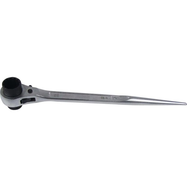 Gerüstbauknarre Gesamt-L.310mm 19/22mm