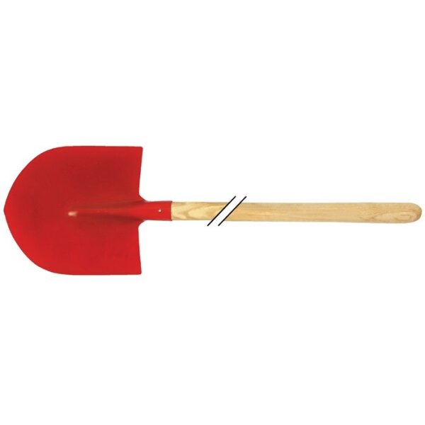 Krumpholz Frankfurter Schaufel Größe 5 300 x 270 mm mit Eschenstiel