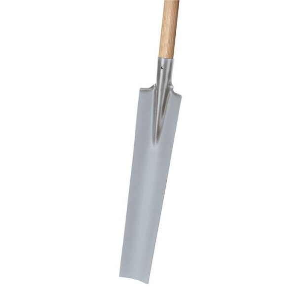 Ideal Drainierspaten GLORIA 550 x 125 / 90 mm Größe 2 850 mm mit Trittschutz