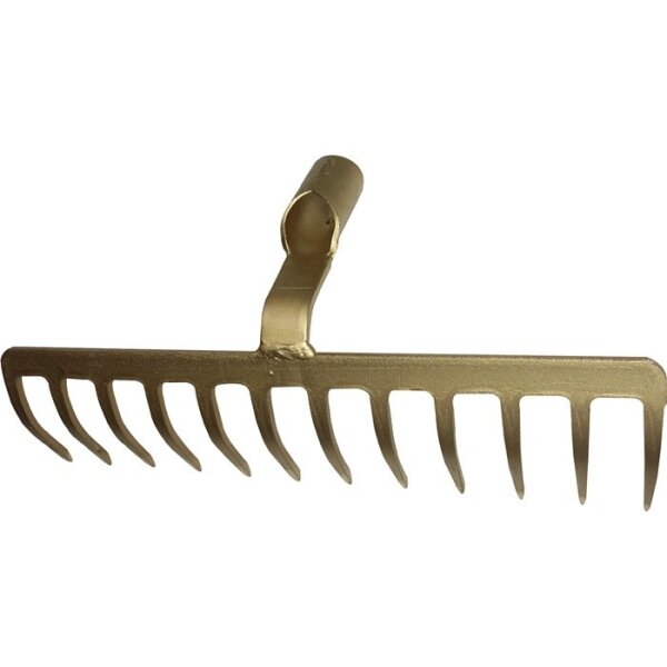 Krumpholz Straßenrechen schwere Ausführung ohne Stiel 16 Zinken