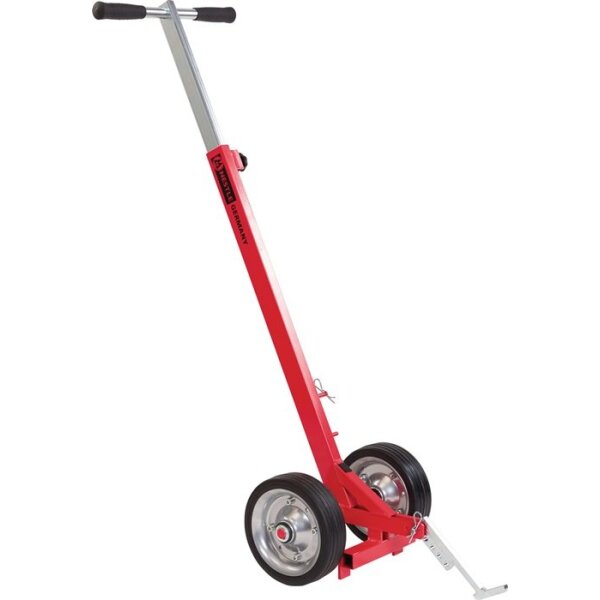 Nestle Kanaldeckelheber Länge 980-1480 mm fahrbar rot pulverbeschichtet