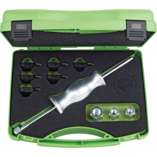 Kukko Gleithammersatz KS-22-01 10-teilig im Kunststoffkoffer