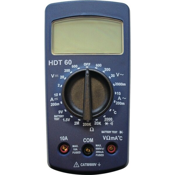 Hdt Multimeter HDT 60 2-600 V AC/DC