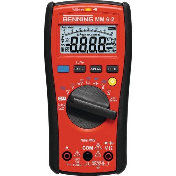Benning Multimeter MM 6-2 0,000 V -1000 V AC/DC TRUE RMS