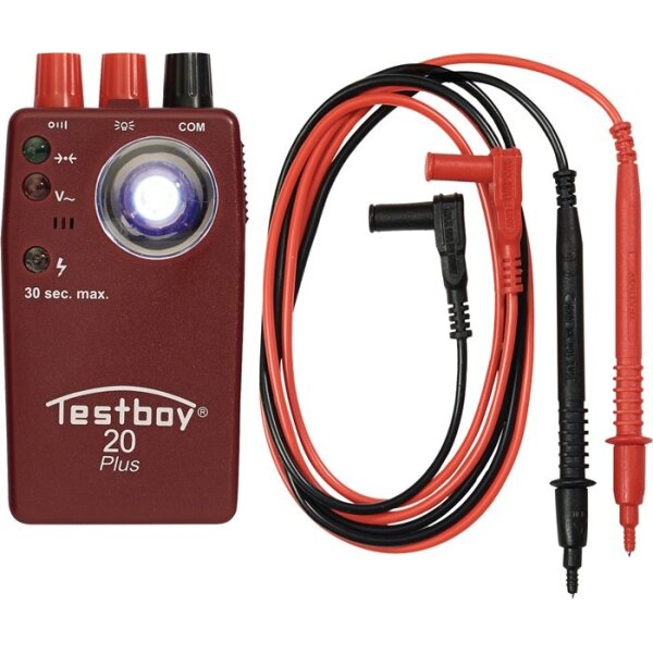 Testboy Durchgangsprüfer TB 20 Plus bis 300 V CAT II 300 V