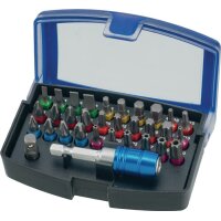 Promat Bitsortiment 32-teilig Schlitz/PH/PZD/TX/TX-BO/6Kt.