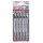 Bosch Stichsägeblatt T 345 XF Gesamtlänge 132 mm Zahnteilung 2,4 -5 mm BiM 5 Stück / Karte
