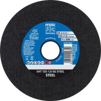 Pferd tools Trennscheibe SG STEEL D125x1mm gerade Stahl...