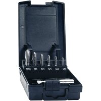 Exact Gewindebohrerbitsatz DIN 3126 M3-M10 7-teilig HSSG...