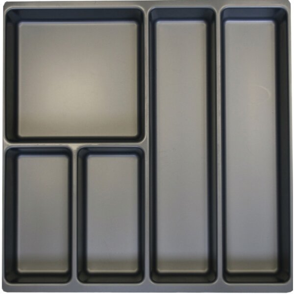 Schubladenunterteilungsmaterial Front-H.60mm 5 Fächer