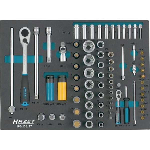 Hazet Werkzeugmodul 163-138/77 77-teilig
