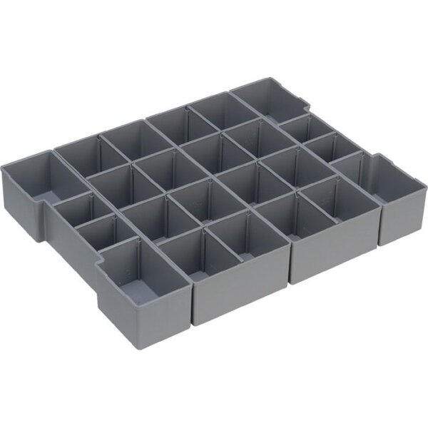 Bs systems Einteilungsset L-BOXX® K3 LB 102 B378xT313xH65mm grau